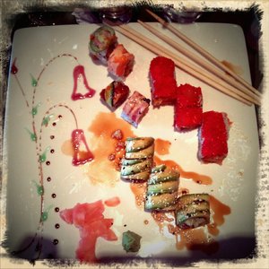 Sushi plate and design