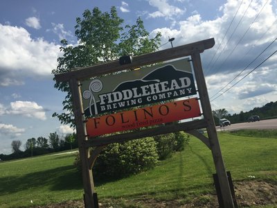 Fiddlehead sign