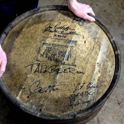 TalkBeer Four Roses Barrel