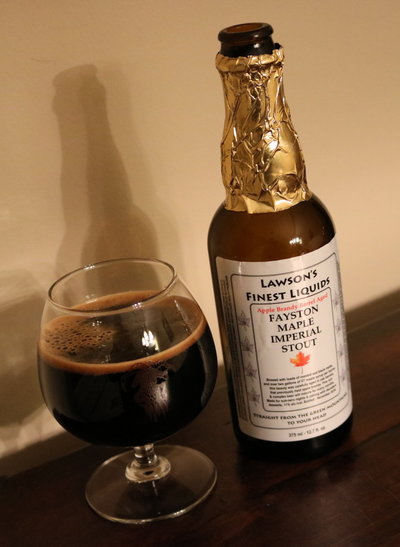 Lawsons Finest Liquids Apple Brandy Barrel Aged Fayston Maple Imperial Stout