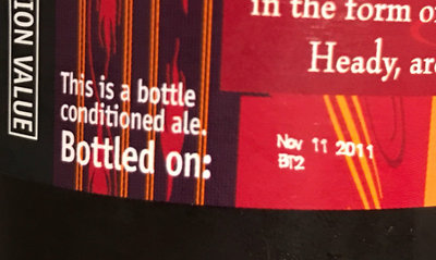 Victory V-Twelve Bottling Date