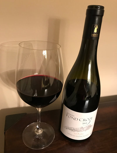 2014 Domaine Fond Croze Côtes du Rhône Villages Les Roches