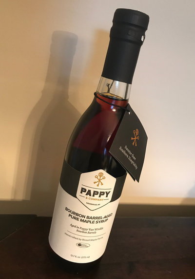 Pure Maple Syrup Aged in Pappy Van Winkle Bourbon Barrels