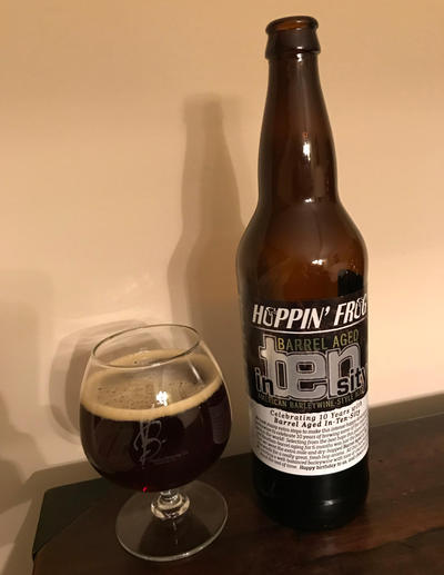 Hoppin Frog Barrel Aged InTENsity