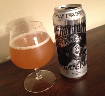 The Alchemist Heady Topper... in a glass!