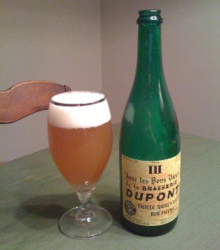 Avec Les Bons Voeux de la Brasserie Dupont