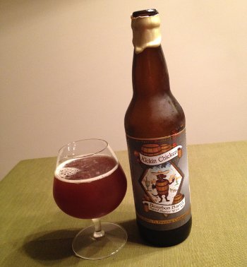 Santa Fe Kickin Chicken Bourbon Barrel Barley Wine