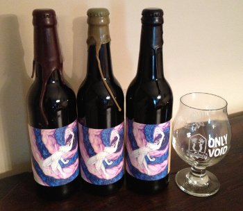 Tired Hands Only Void bottles and glassware