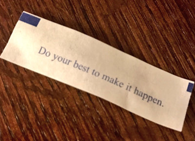 Fortune Cookies Never Lie